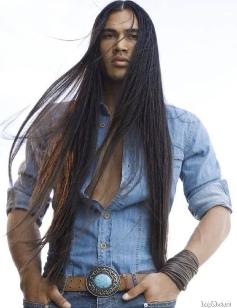 25 photos of men with long hair Pictolic