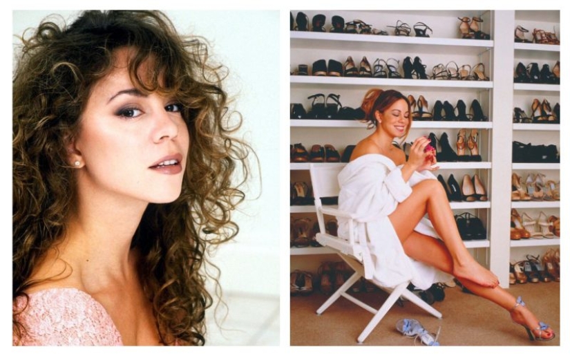 25 rare photos of young Mariah Carey, the singer, made at the beginning of her stellar career