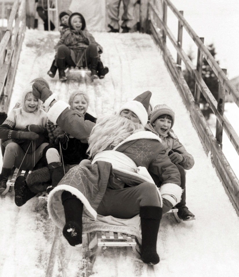 26 fotos con Papá Noel soviético de los años 80