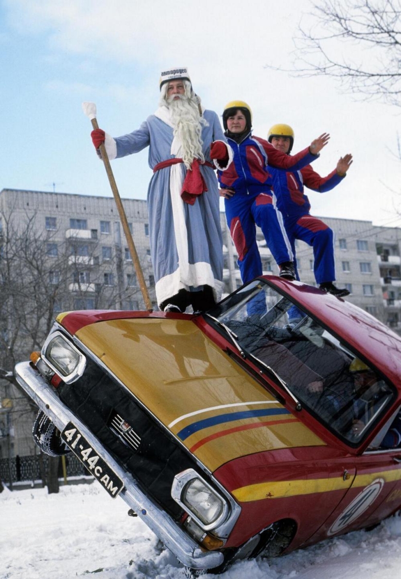26 photos with Soviet Santa Claus from the 80s