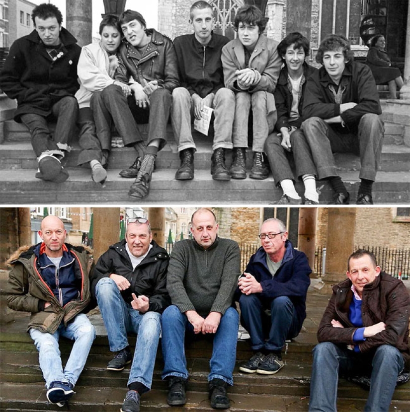 30 years later: photographer recreated old portraits taken in his hometown