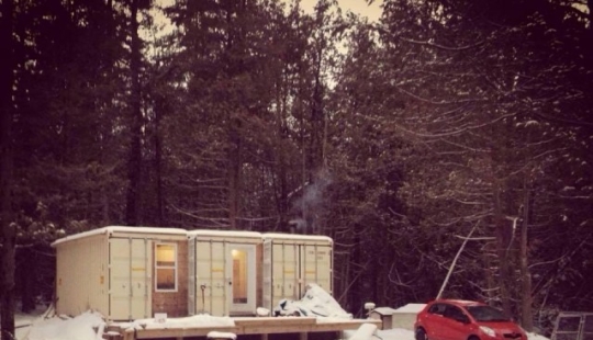 $3,400 shipping container dream home