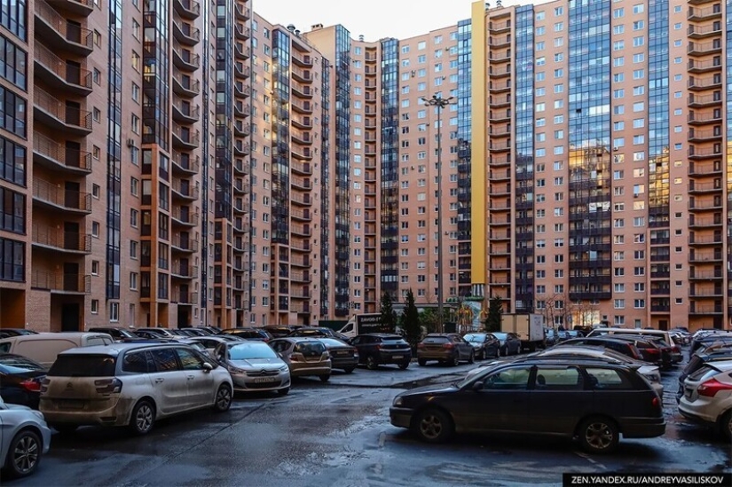 35 entrances, 3708 apartments: what does the giant man-maker look like in St. Petersburg