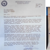 40 años después, el Pentágono respondió a una carta de un niño de 11 años que envió el diseño de un misil de crucero