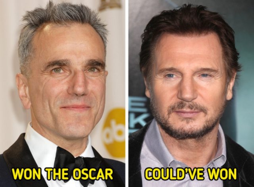 5 movie stars who missed the Oscars through their fingers