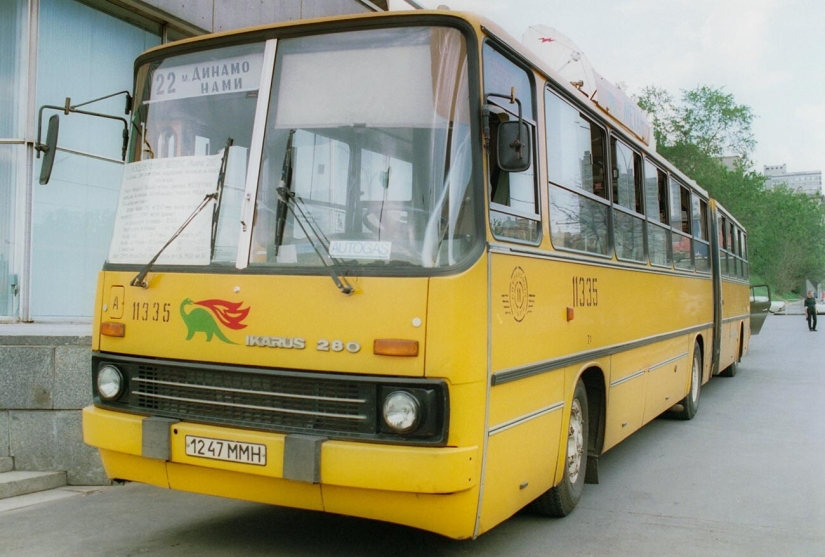 6 foreign-made buses popular in the USSR