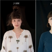 "7 am — 7 pm" : qué tan diferente se ve una persona