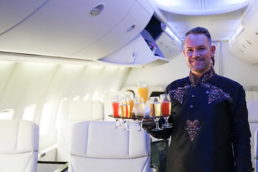 8 million rubles for a 23-day round-the-world trip on a hotel plane