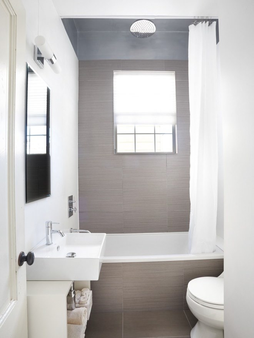 8 tips for the perfect small bathroom