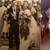 85 años y todavía en forma: 4 generaciones de mujeres de la familia se casan con un vestido