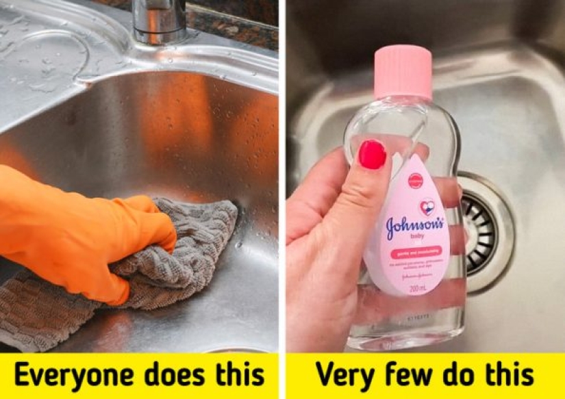 9 life hacks for quick and efficient cleaning