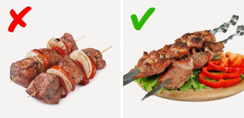9 mistakes we make when cooking barbecue