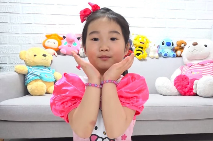 A blogger from Korea bought a five-story house for 500 million. And she's only 6 years old