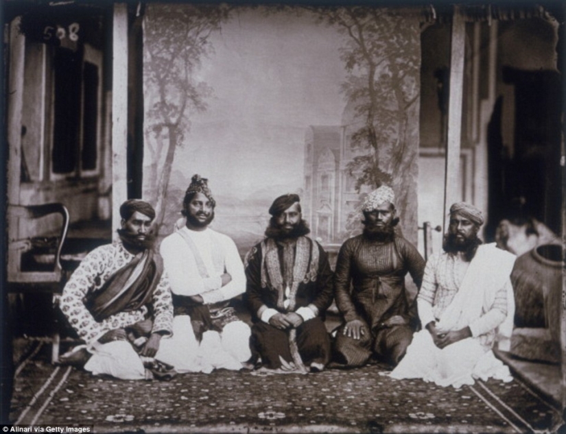 A collection of photographs of the Indian Maharaja's harem that has remained untouched for more than a century