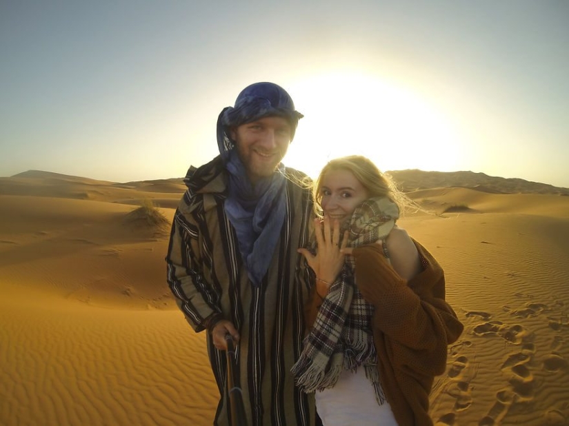 A couple from Poland visited 50 countries and managed to spend only $ 8 a day at the same time