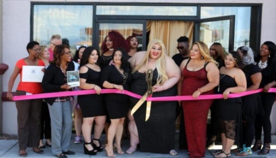 A curvy American woman after a major embarrassment opened a beauty salon for fat people and it is thriving