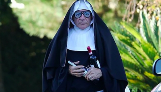 A giant pod and a drunken Nun: Harrison Ford is the King of Halloween