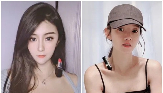 A new craze in social networks: girls put lipstick on their collarbones to emphasize their thinness