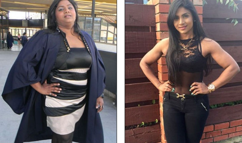 A nurse from Melbourne lost 42 kg after she saw her photo on Facebook