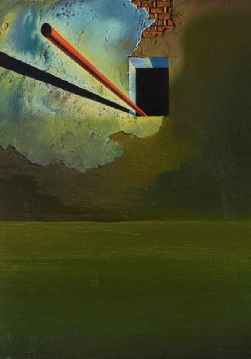 A painting by Salvador Dali, which was kept in a private collection for 75 years, has been found