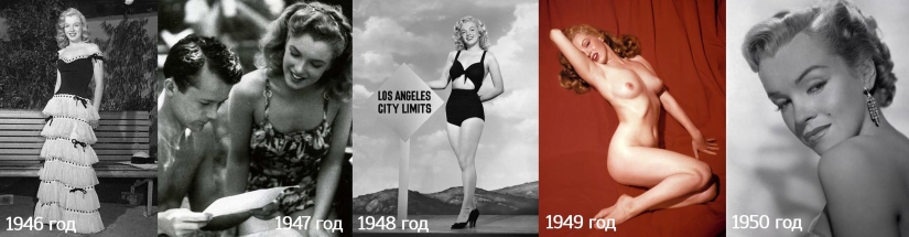 A photo story about how little Norma Jean from Los Angeles turned into the most seductive woman of the XX century