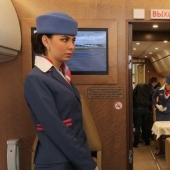 A resident of the cultural capital staged an erotic show in an airliner