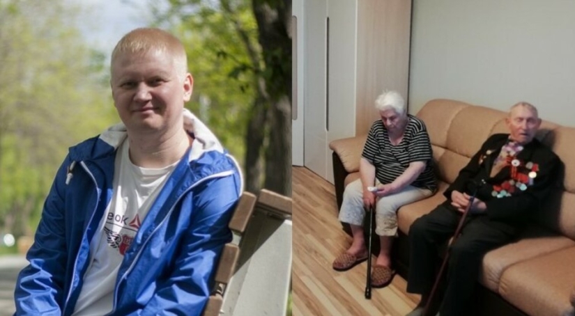 A resident of Yekaterinburg made repairs to a WWII veteran at his own expense