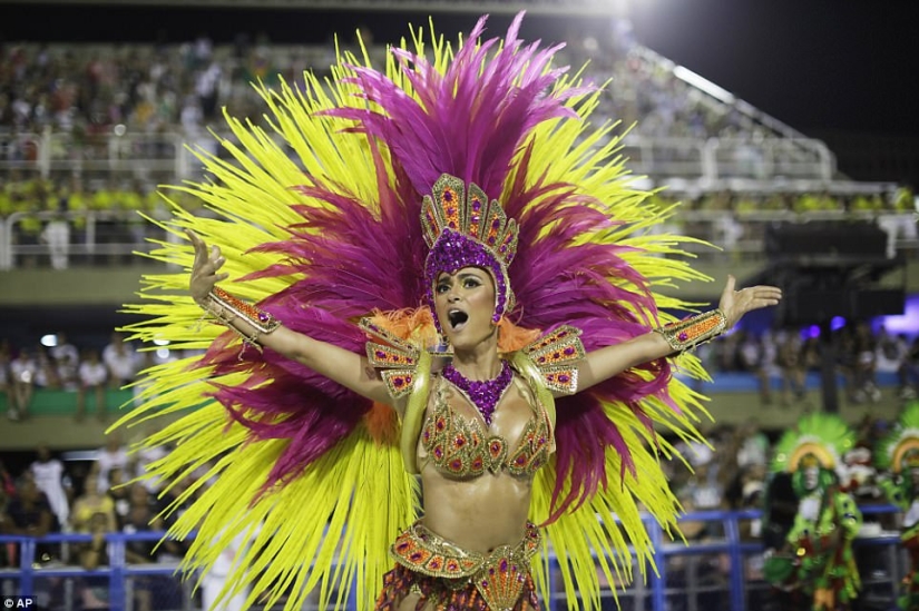 A riot of flesh, sweat and glitter: Rio de Janeiro has captured the carnival