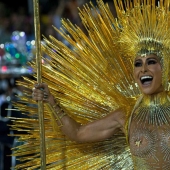 A riot of flesh, sweat and glitter: Rio de Janeiro has captured the carnival