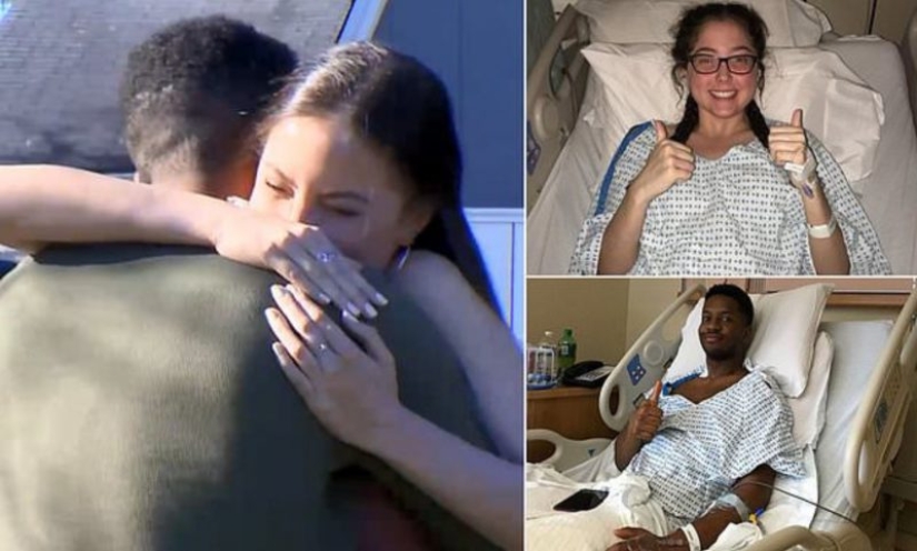 A stranger saved the life of a girl with lupus by giving her part of his liver