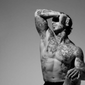 A strong man with a tattoo, a disabled man and a veteran of Afghanistan decided to become a model