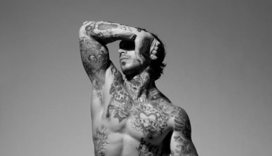 A strong man with a tattoo, a disabled man and a veteran of Afghanistan decided to become a model A strong man with a tattoo, a disabled man and a veteran of Afghanistan decided to become a model