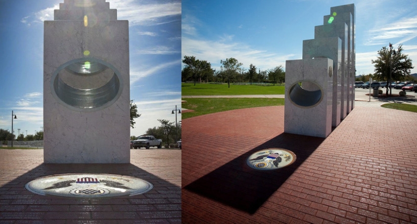A unique monument to veterans, the beauty of which opens once a year — November 11 at 11:11 am