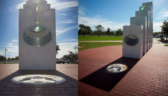 A unique monument to veterans, the beauty of which opens once a year — November 11 at 11:11 am A unique monument to veterans, the beauty of which opens once a year — November 11 at 11:11 am