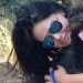 A woman took a stray dog from Crete, which saved her during her vacation