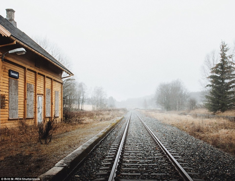 Abandoned houses of Scandinavia, complementing the beauty of northern nature