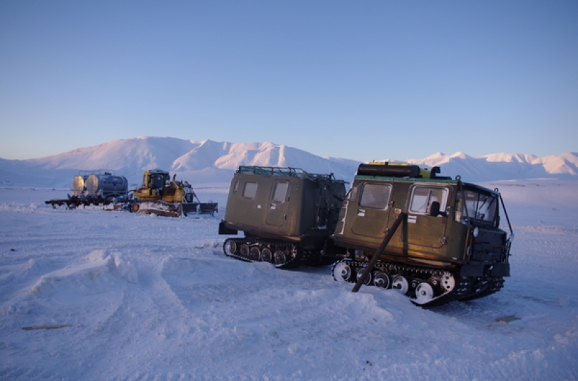 About real SUVs in the conditions of Chukotka