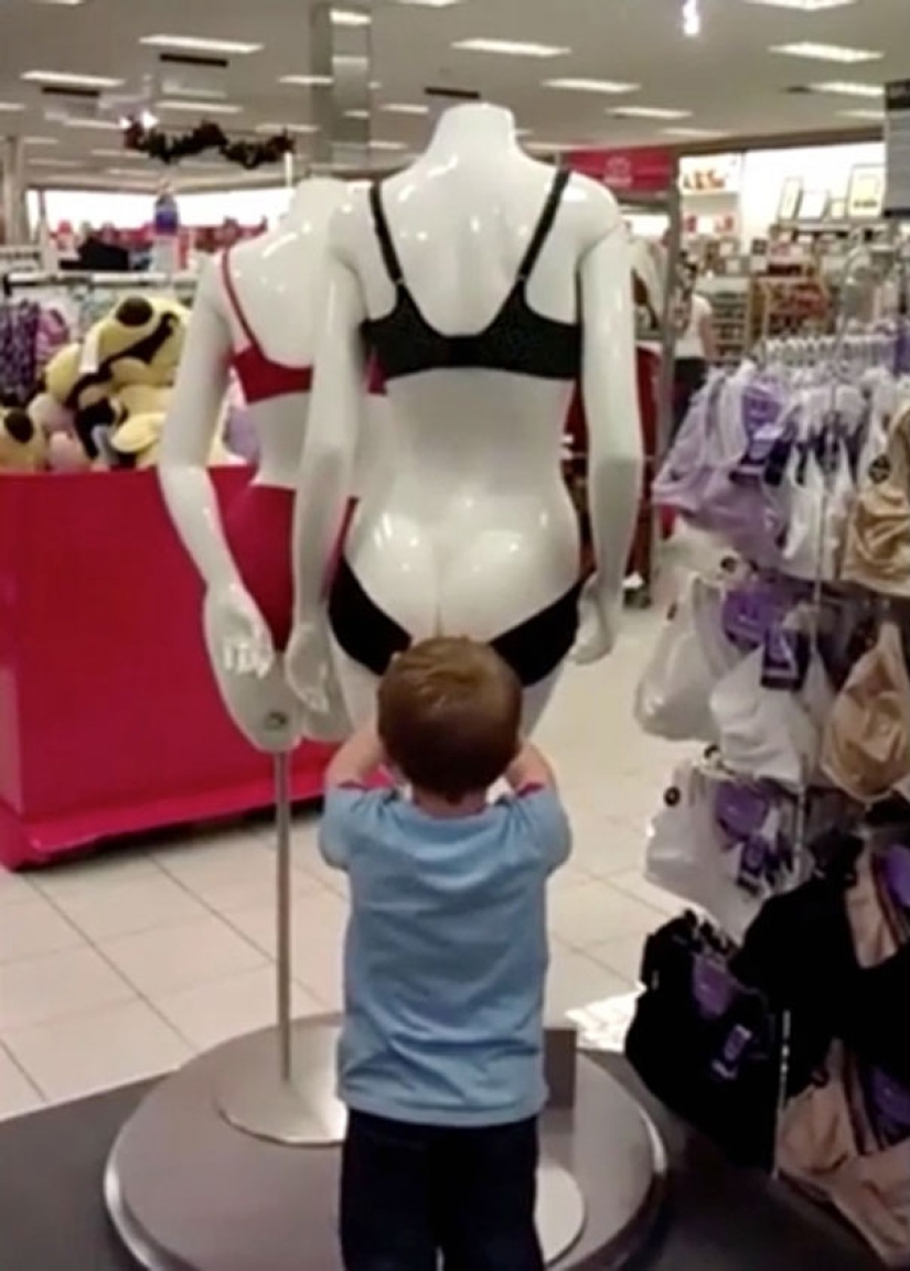 Absolutely innocent, but terribly ambiguous childish pranks