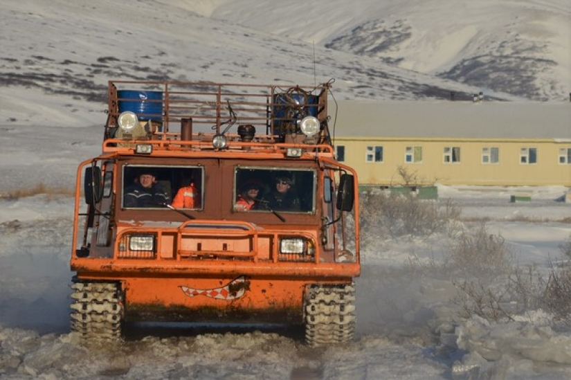 Acerca de los SUV reales en las condiciones de Chukotka