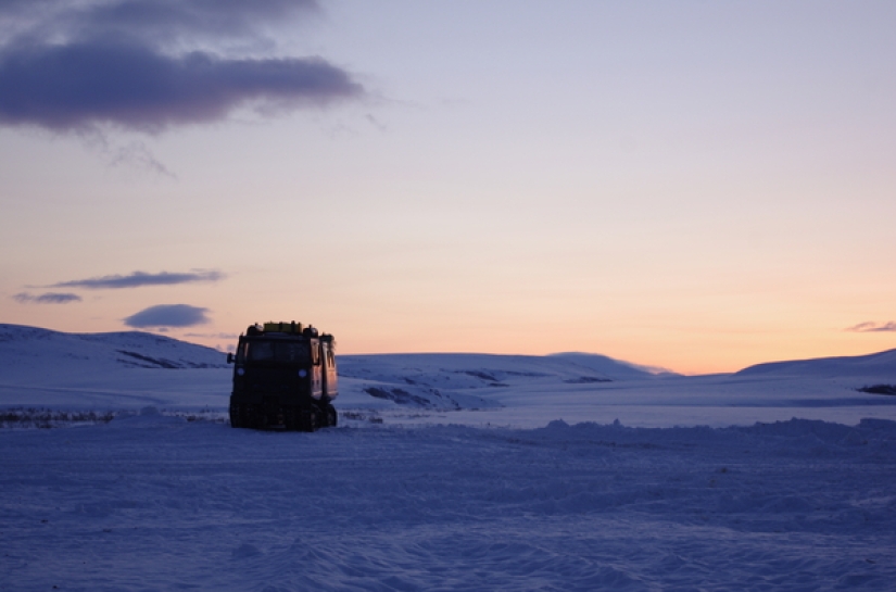 Acerca de los SUV reales en las condiciones de Chukotka