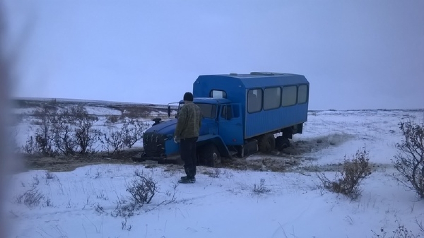 Acerca de los SUV reales en las condiciones de Chukotka