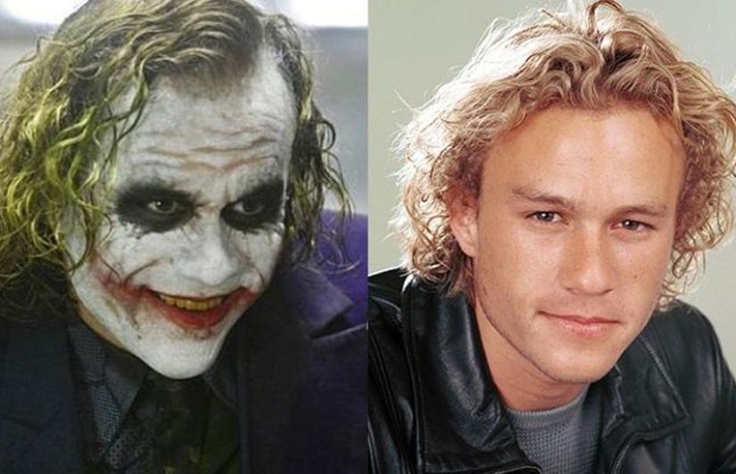 Actors, which it is impossible to know under the makeup