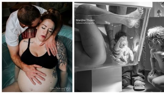 Agony and ecstasy: 20 stunning shots of the photo contest about the birth of a child Birth Becomes Her 2018