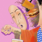 Al borde de la realidad y la alucinación: Ilustraciones psicodélicas de Miki Kim
