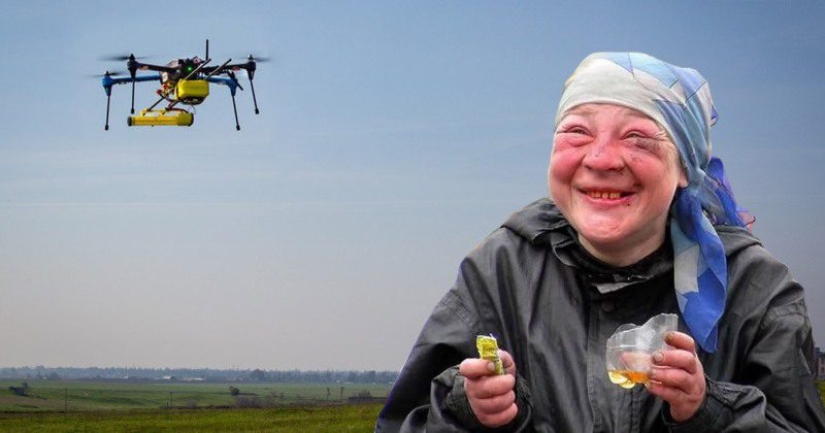 Alcoholic drone from China set a world record