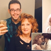 All ages are submissive to love: 19-year-old guy and his 72-year-old wife
