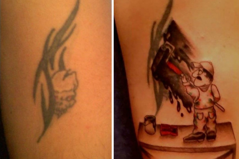 All is not lost: brilliant examples of correcting unsuccessful tattoos
