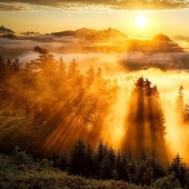 Amaneceres, atardeceres. Dónde estoy, dónde estás