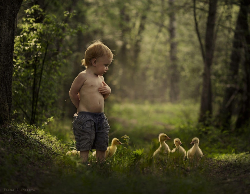 Amazing portraits of children made by their mom
