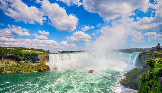 America: Niagara Falls - a miracle of nature